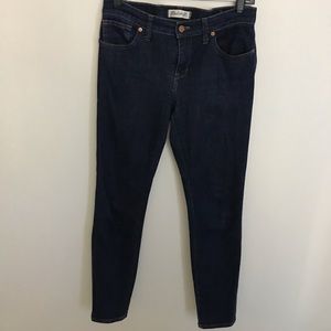 Madewell dark blue denim